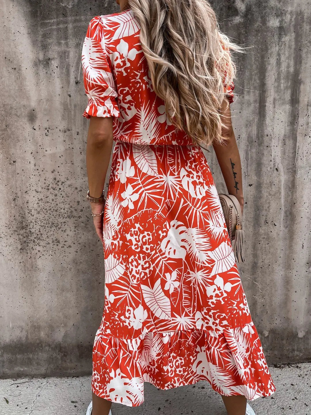 ALIANA Elegant Floral Dress