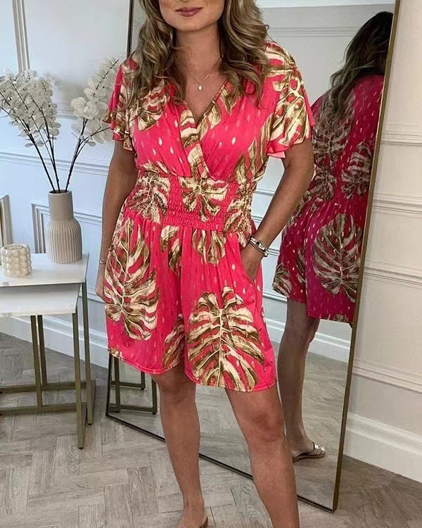 JOLAINE Print Jumpsuits