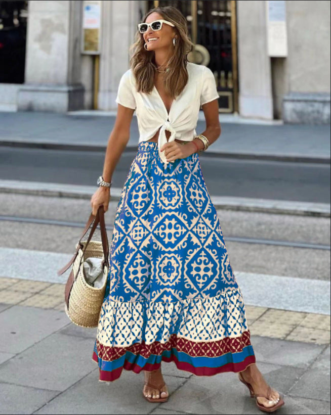 Cassey Boho Style Skirt