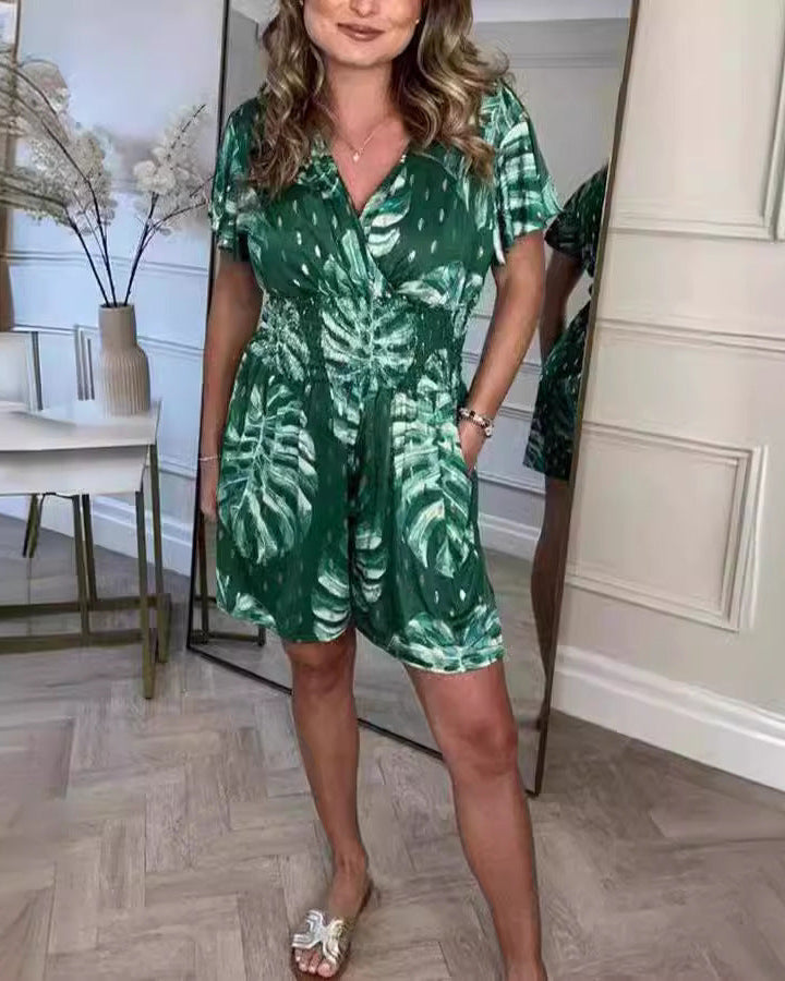 JOLAINE Print Jumpsuits