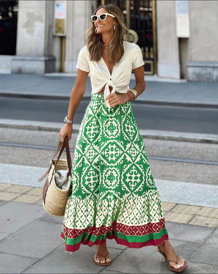 Cassey Boho Style Skirt