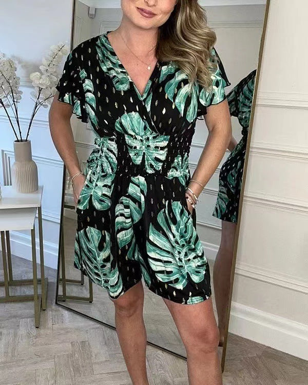 JOLAINE Print Jumpsuits