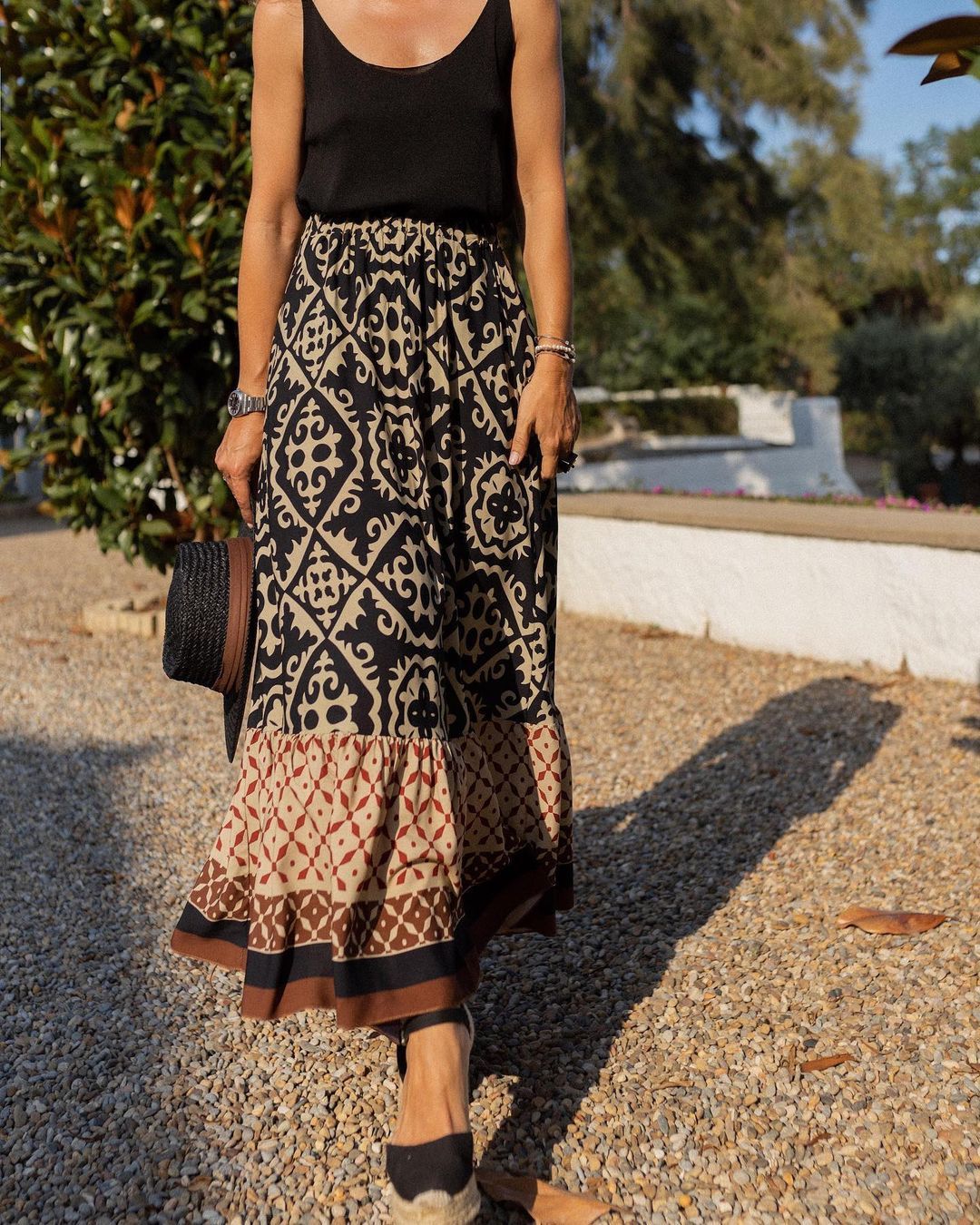 Cassey Boho Style Skirt