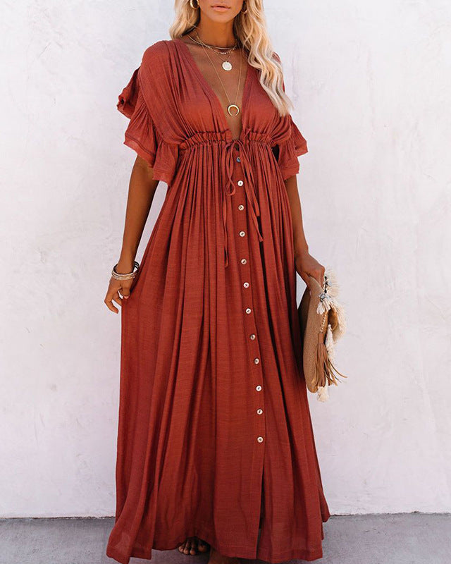 ALIA Airy Maxi Dress