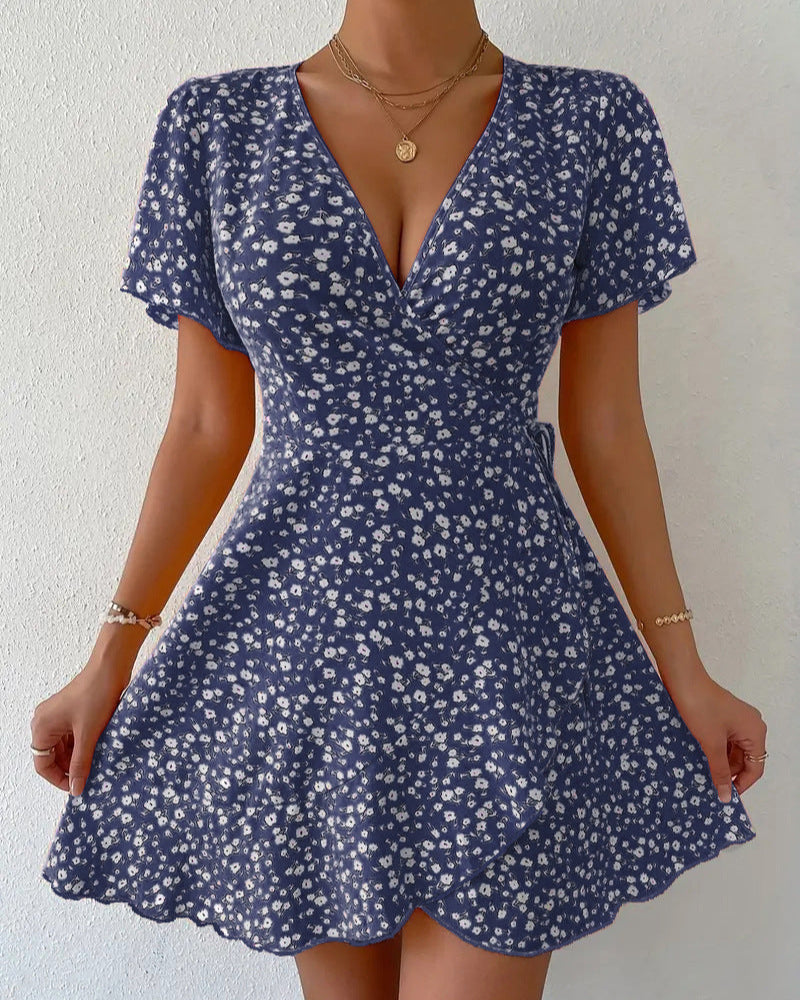 VIOLETTA floral and romantic dress