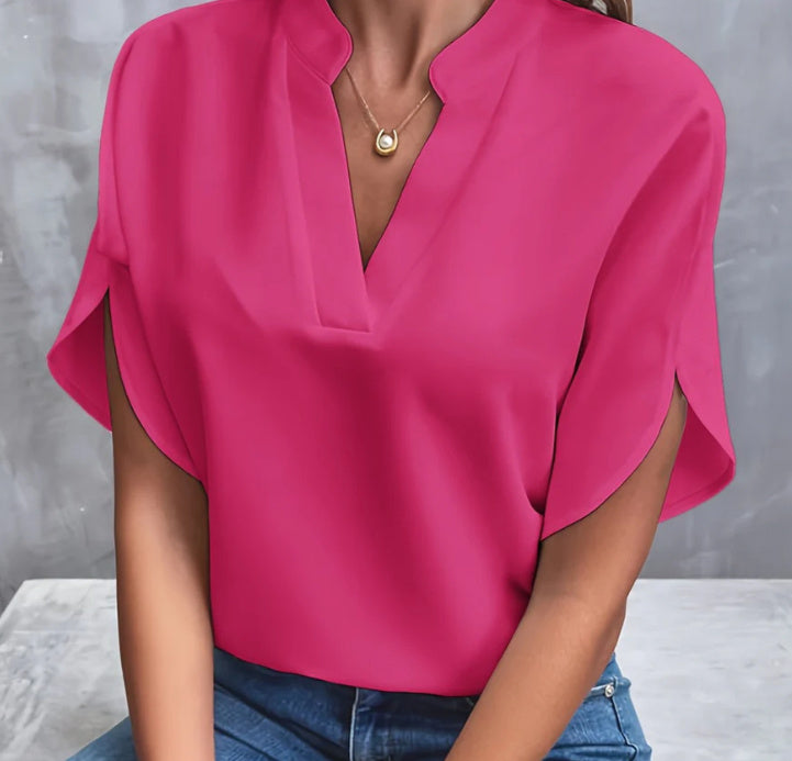 Sarah Flared Sleeve Blouse