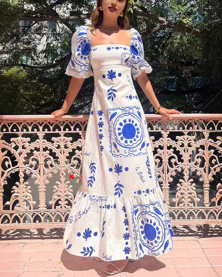 LILA Printed Dress