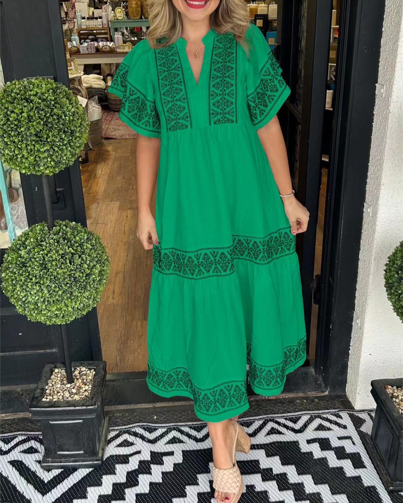 LORA Elegant Boho Dress