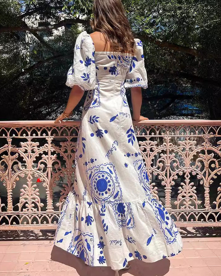 LILA Printed Dress