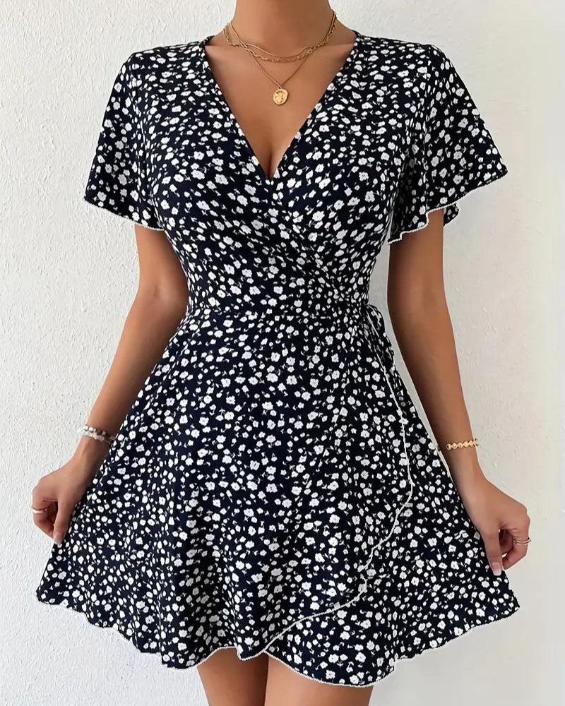 VIOLETTA floral and romantic dress