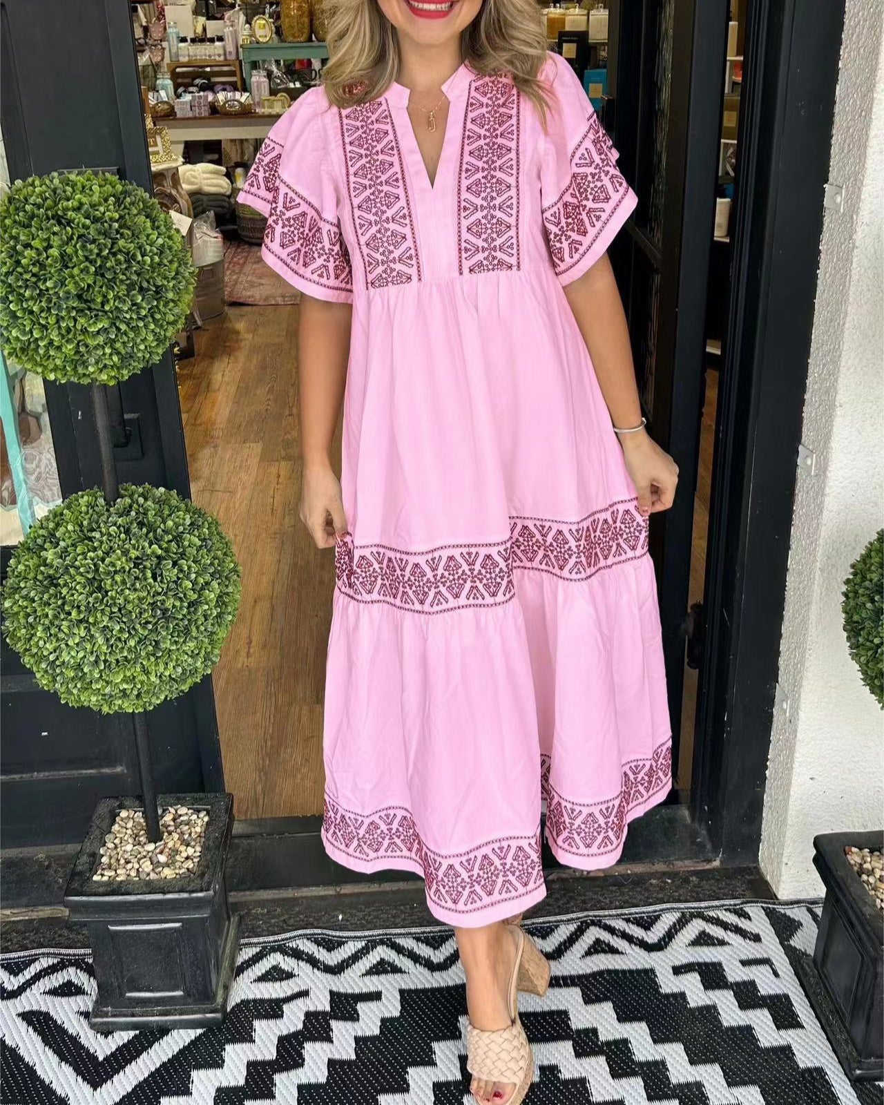 LORA Elegant Boho Dress