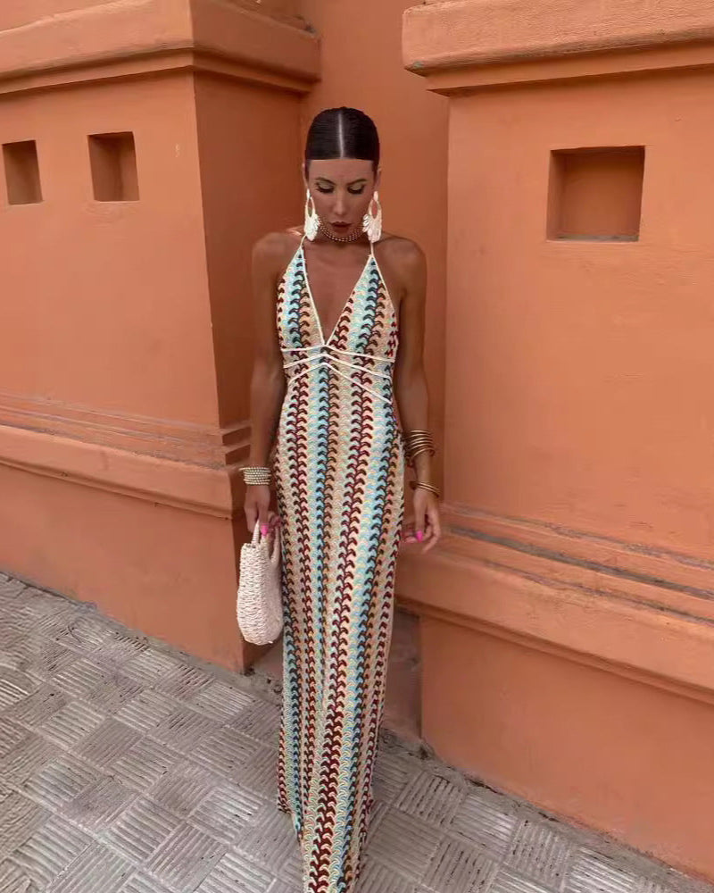 ANDIE Chic V-Neck Dress