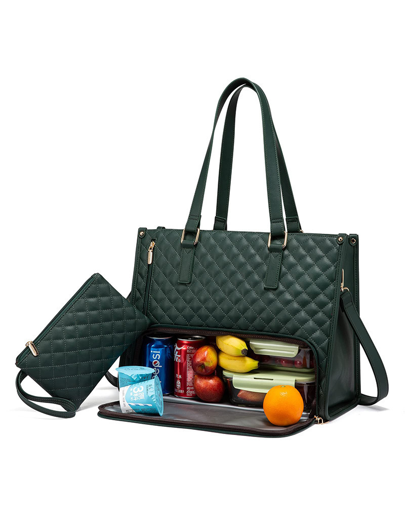Lunch Tote Bag with insulated compartment
