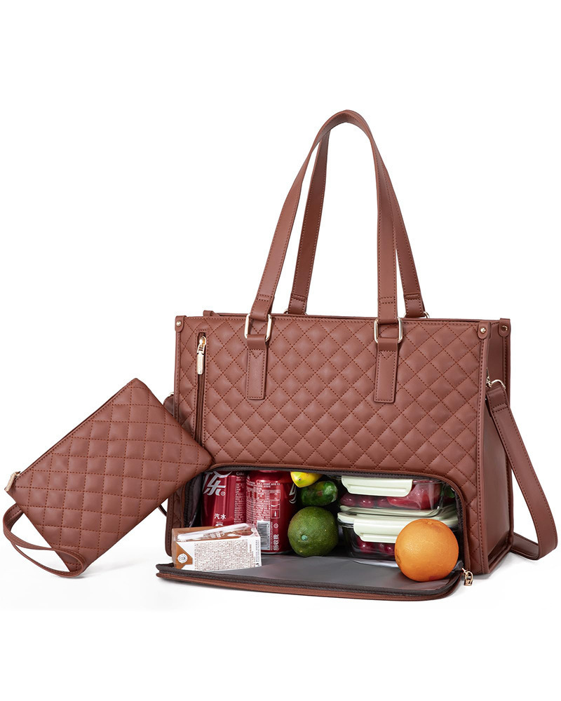 Lunch Tote Bag with insulated compartment