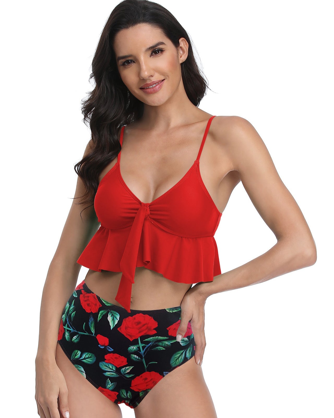 Florelle Tropical High-Waist Bikini
