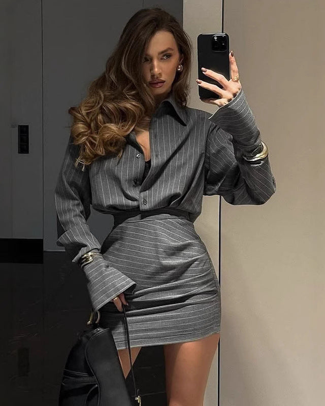 Modern Elegance Striped Duo