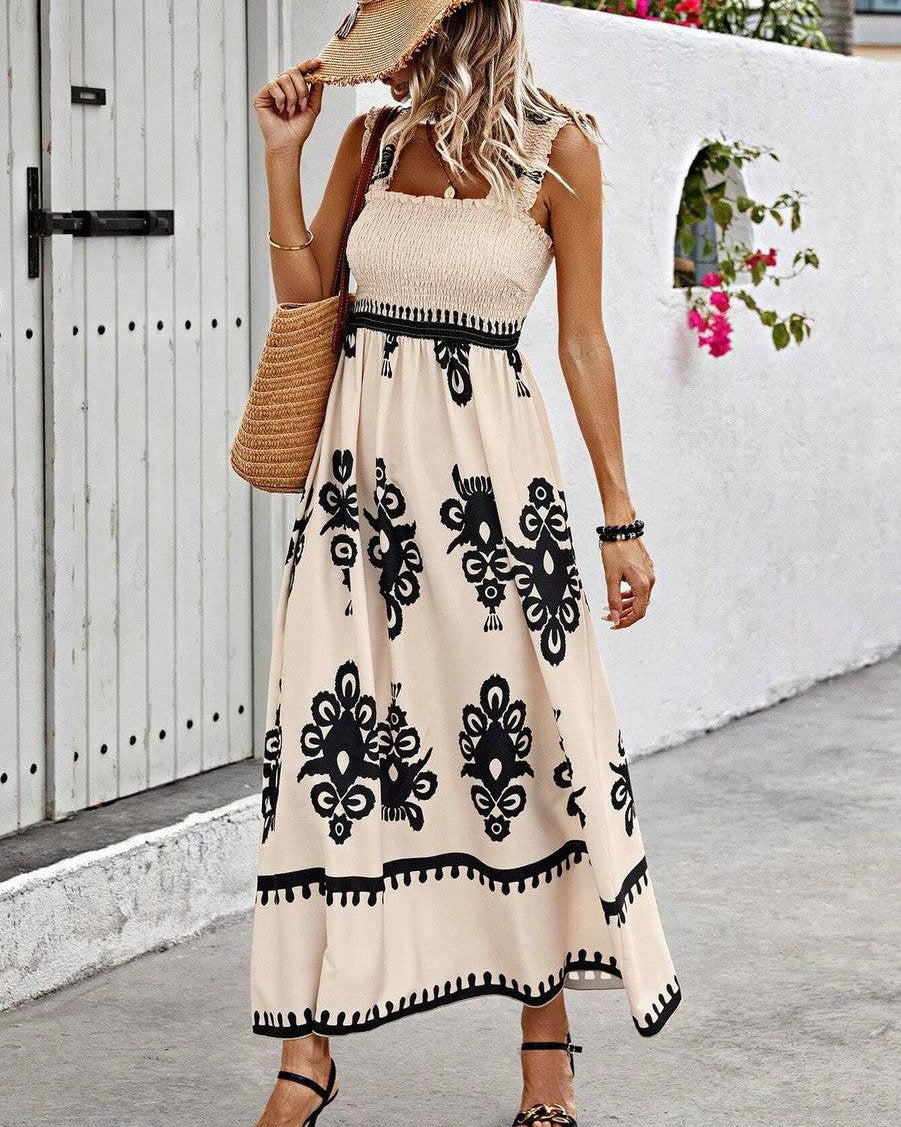 AZERA  Bohemian Maxi Dress