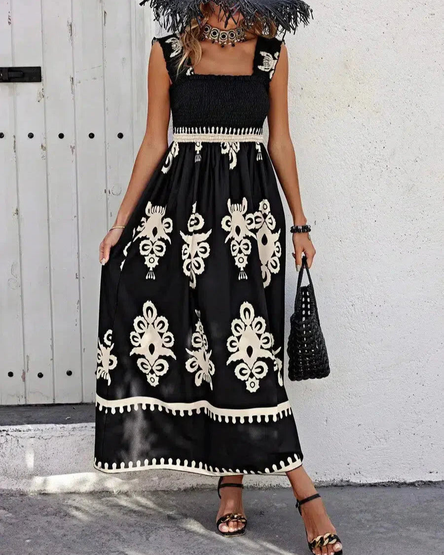 AZERA  Bohemian Maxi Dress