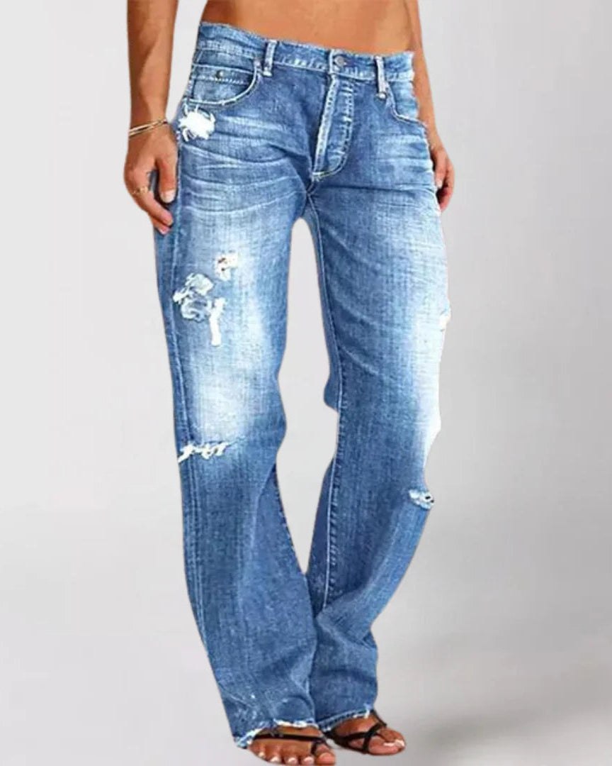 Victoria Wide-Leg Denim