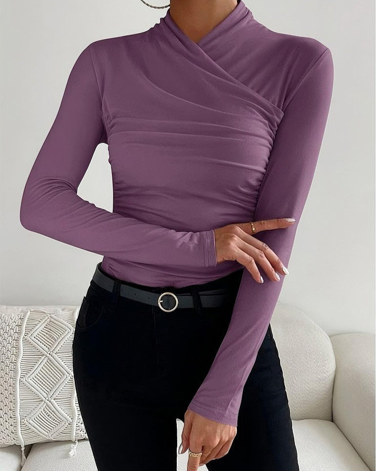 JANE  Classic Cross-Neck Top