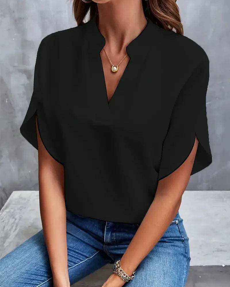 Sarah Flared Sleeve Blouse