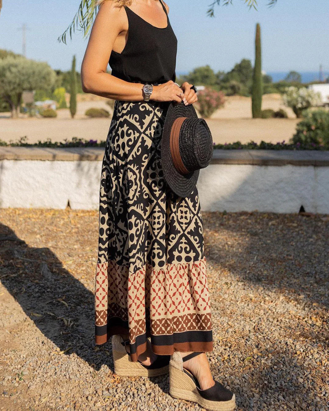 Cassey Boho Style Skirt