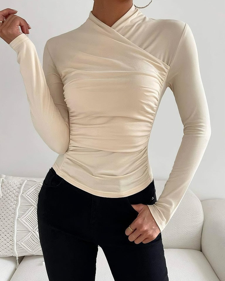 JANE  Classic Cross-Neck Top