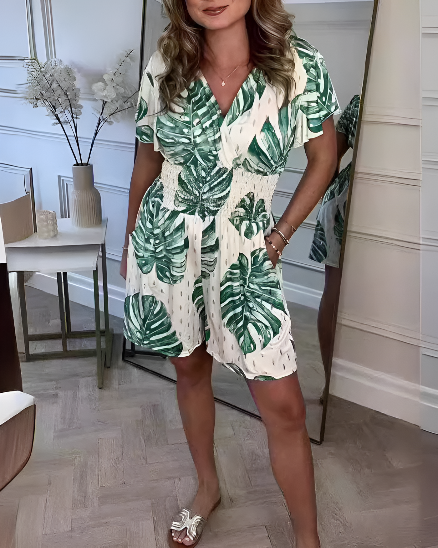 JOLAINE Print Jumpsuits