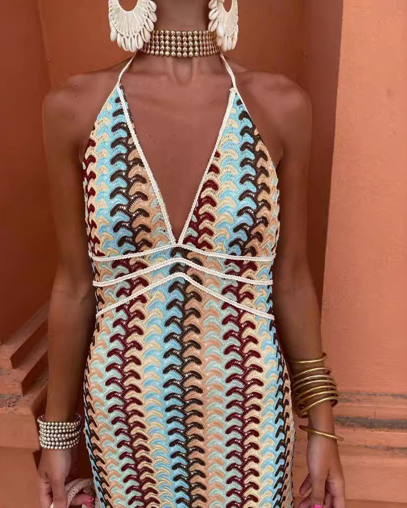 ANDIE Chic V-Neck Dress