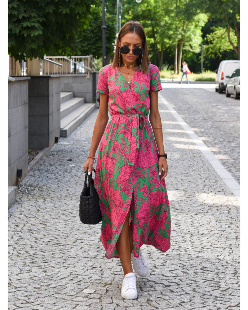 ELODY Elegant Tummy Covering Dress