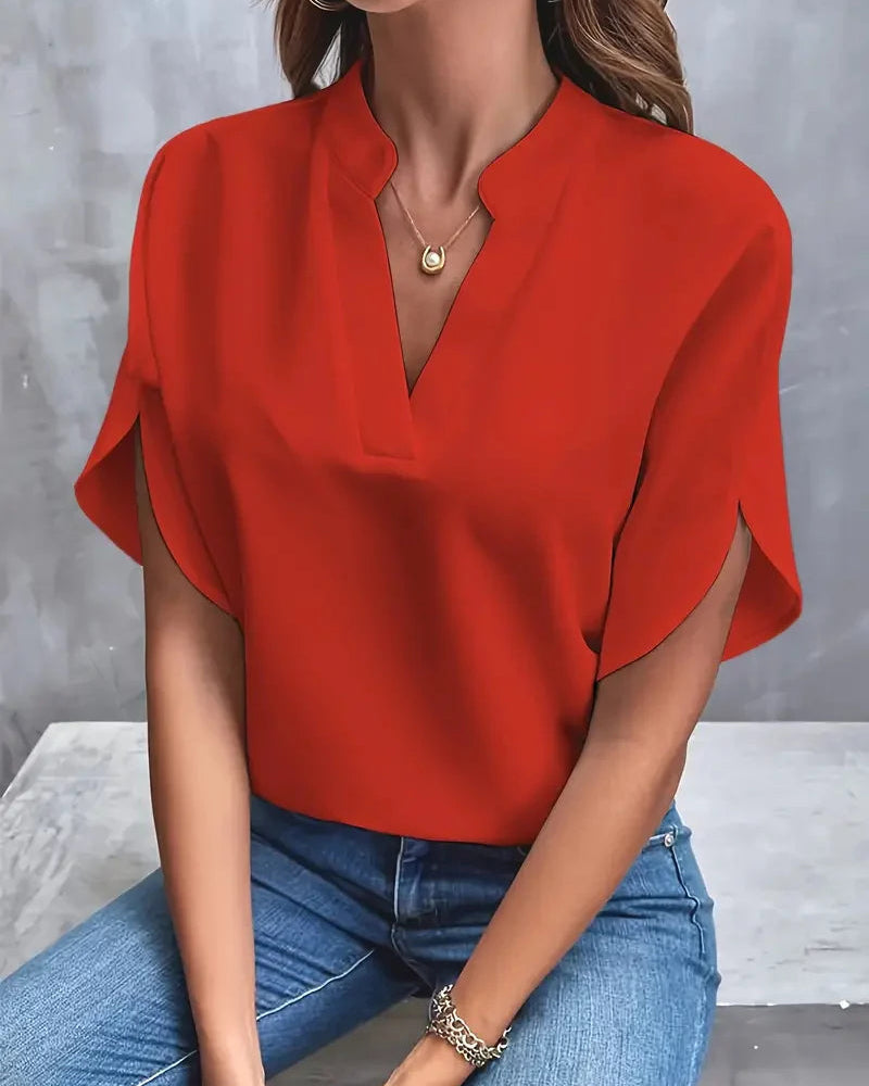 Sarah Flared Sleeve Blouse